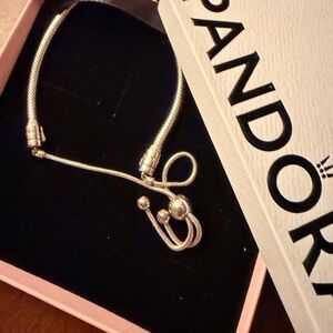 Pandora Elegant Silver Bracelet - PRICE IS FIRM